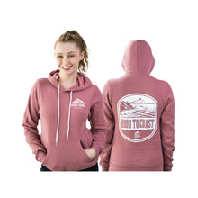 Load image into Gallery viewer, Unisex Pullover Hoody - Mauve- Coastal
