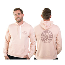 Load image into Gallery viewer, Unisex Pullover Hoody - Peach- Circle
