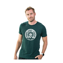 Load image into Gallery viewer, PTC Unisex Lifestyle Short Sleeve Tee - Emerald Green- circle

