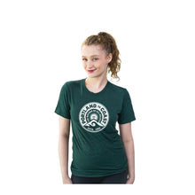 Load image into Gallery viewer, PTC Unisex Lifestyle Short Sleeve Tee - Emerald Green- circle
